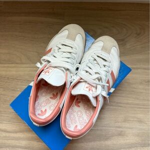 adidas Women's Beige and Coral Sneakers